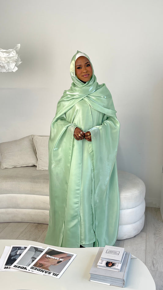 Ayana Cloud Abaya – Sage Dream (NEW)