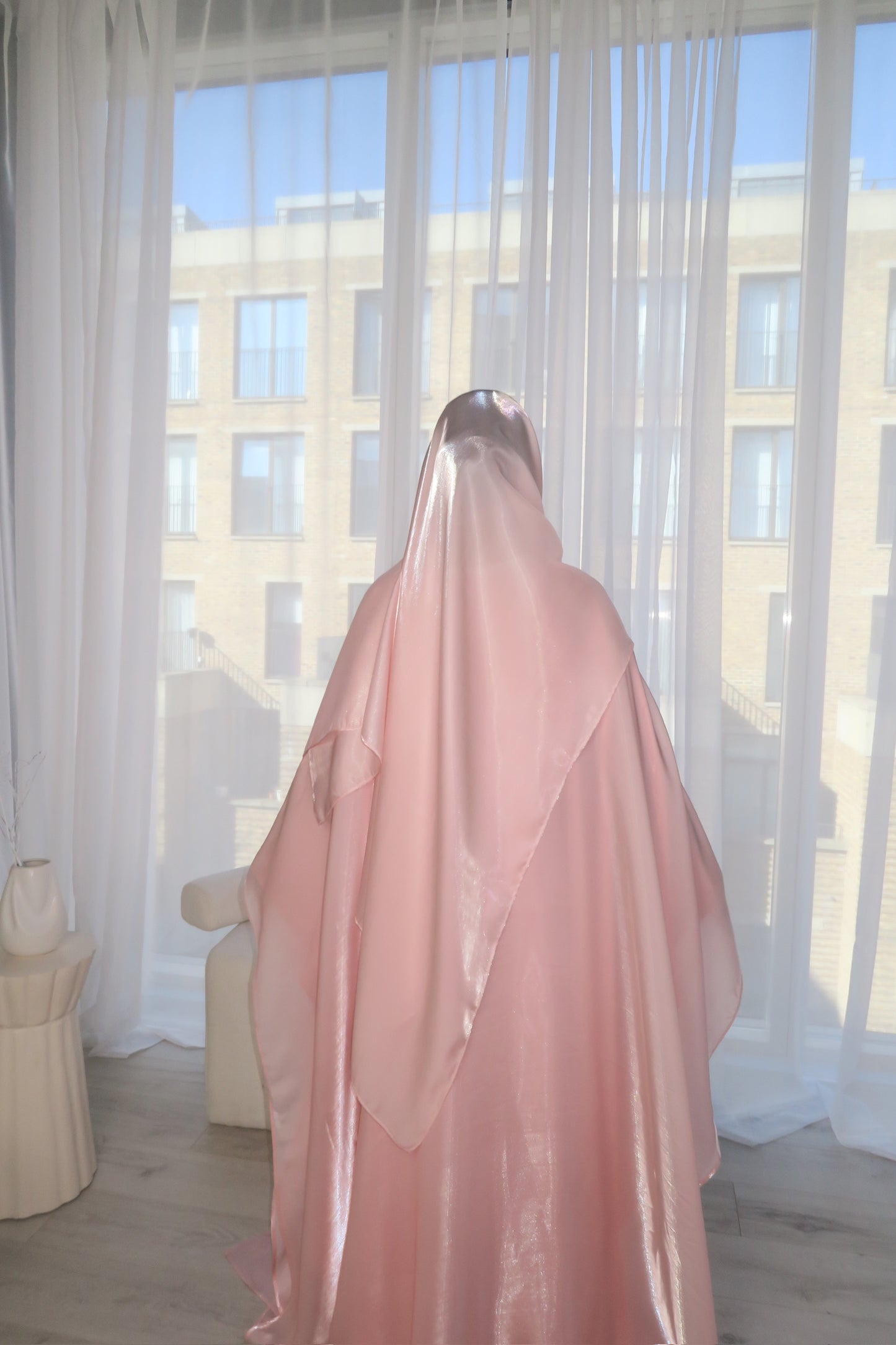 Ayana Cloud Abaya – Blush